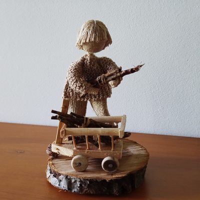 Figurine "Ma charrette"