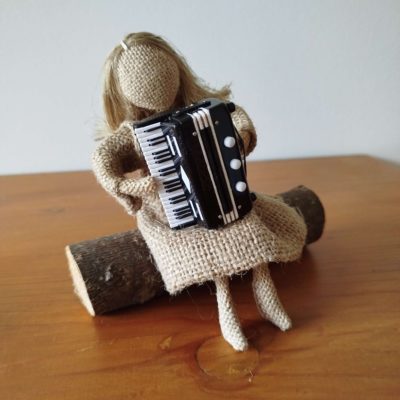 Figurine "Accordéoniste"