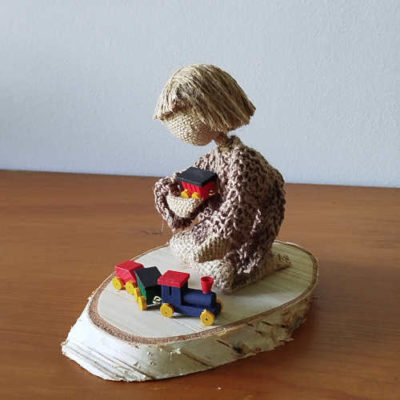 Figurine "Passion du train"